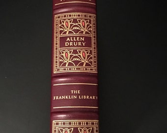 Allen Drury A God against The Gods  The Franklin Library First Edition Printing 1976