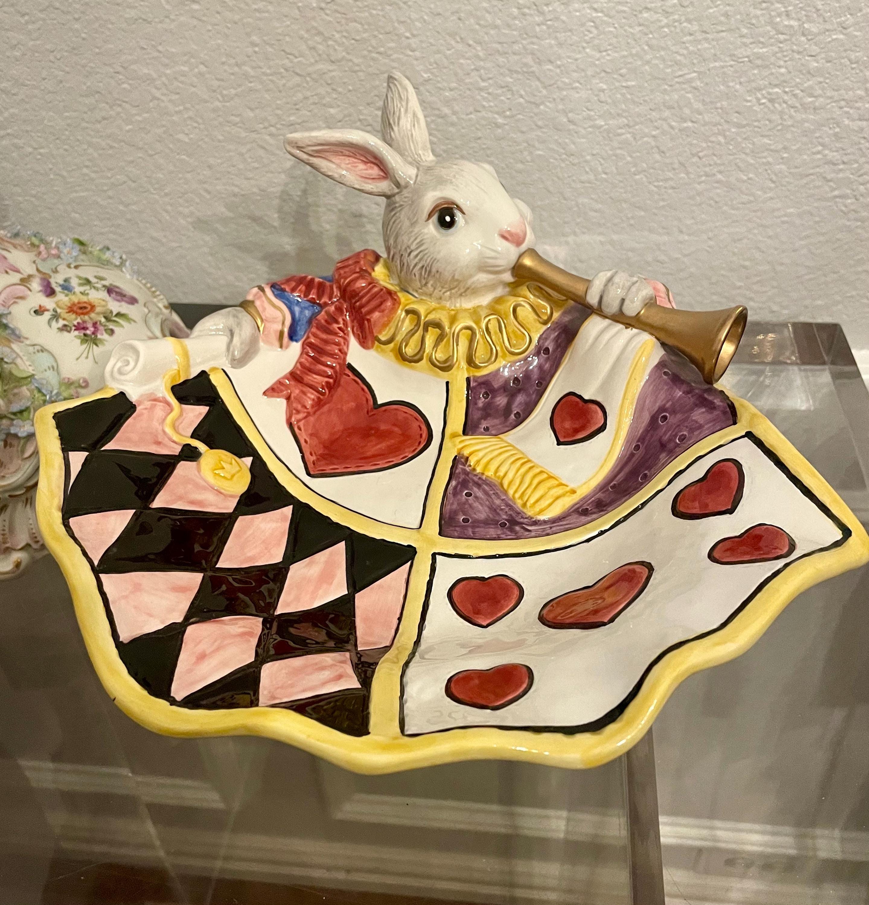 Fitz and Floyd Alice in Wonderland Hand Painted Platter - Etsy