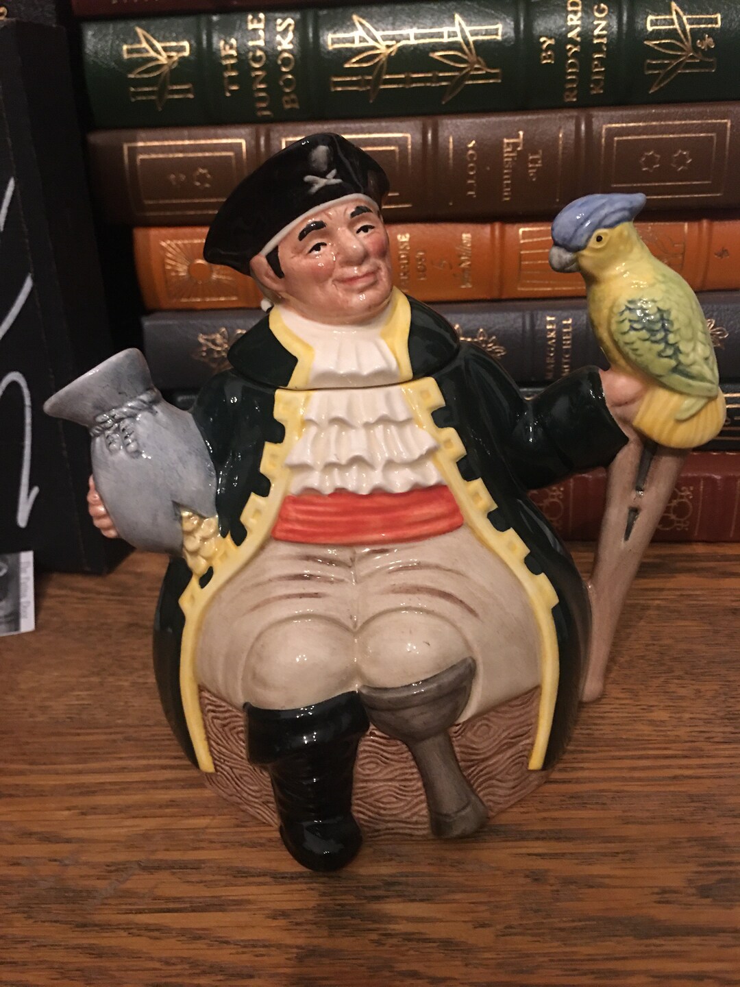 Royal Doulton Long John Silver Character Teapot England Etsy