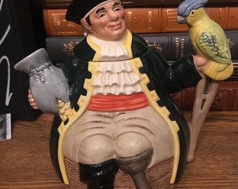 Royal Doulton Long John Silver Character Teapot England