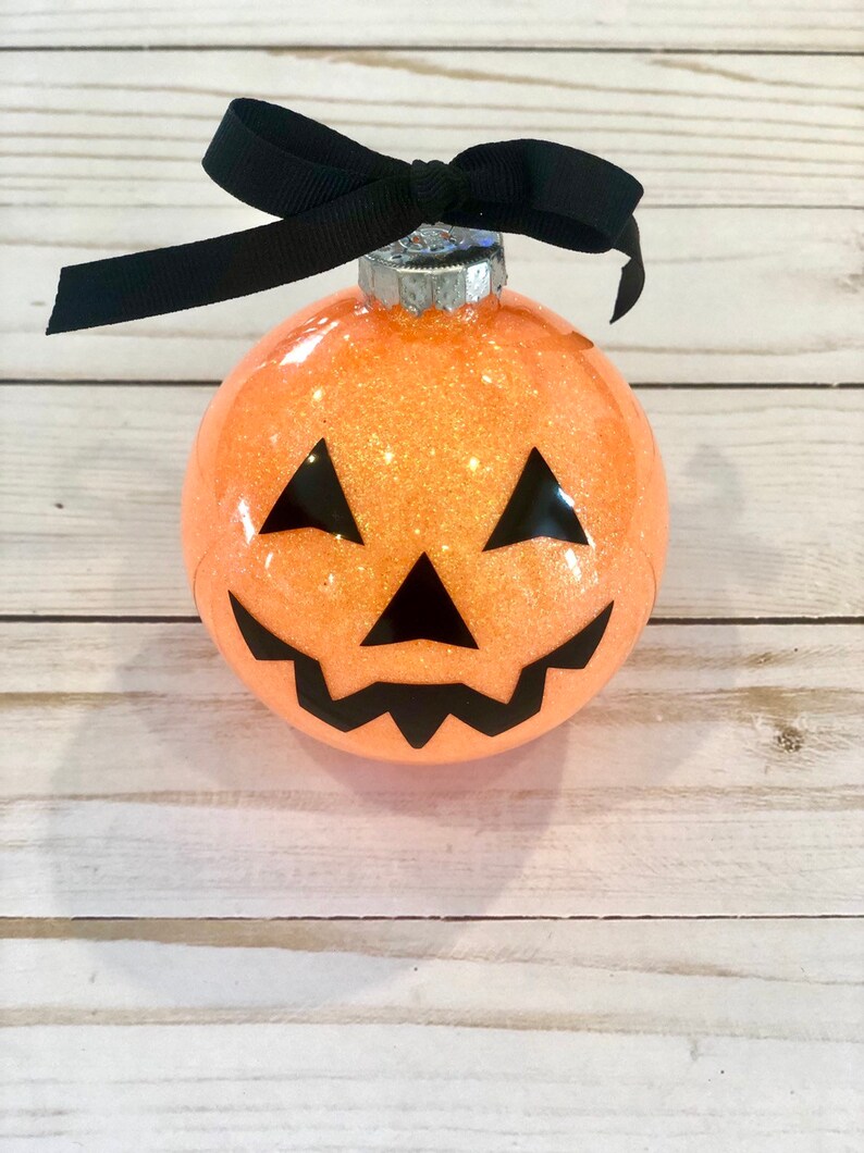 Pumpkin Halloween/christmas Ornament Etsy