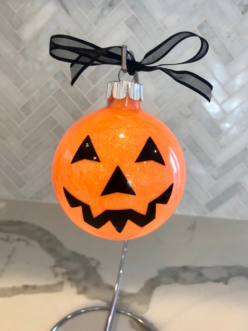 Pumpkin Halloween/christmas Ornament Etsy