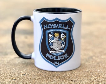 Customizable Police Patch Mug/Any Department Can be Used