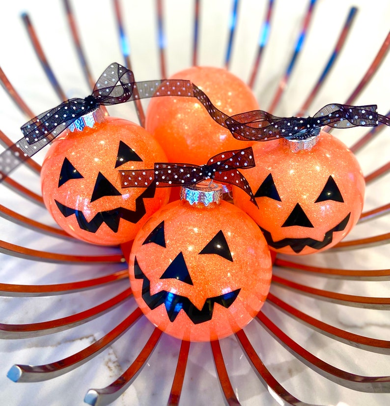 Pumpkin Halloween/christmas Ornament Etsy