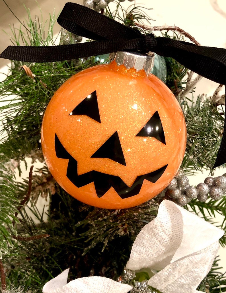 Pumpkin Halloween/Christmas Ornament Etsy