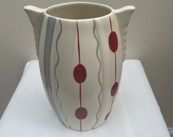 1950s Crown Devon ceramic vase