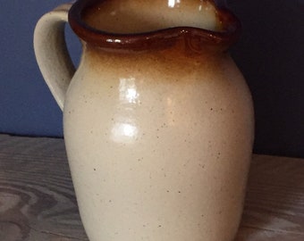 Vintage pottery jug 500ml