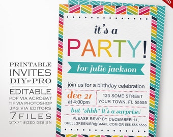 downloadable invites etsy