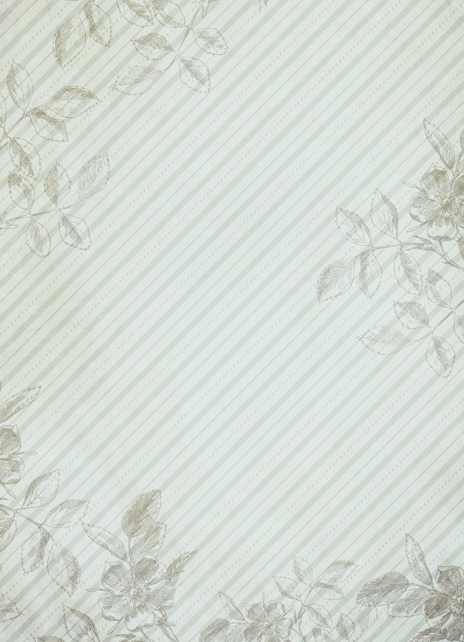 Wedding Invitation Cover Template Vintage Rose Wedding Etsy