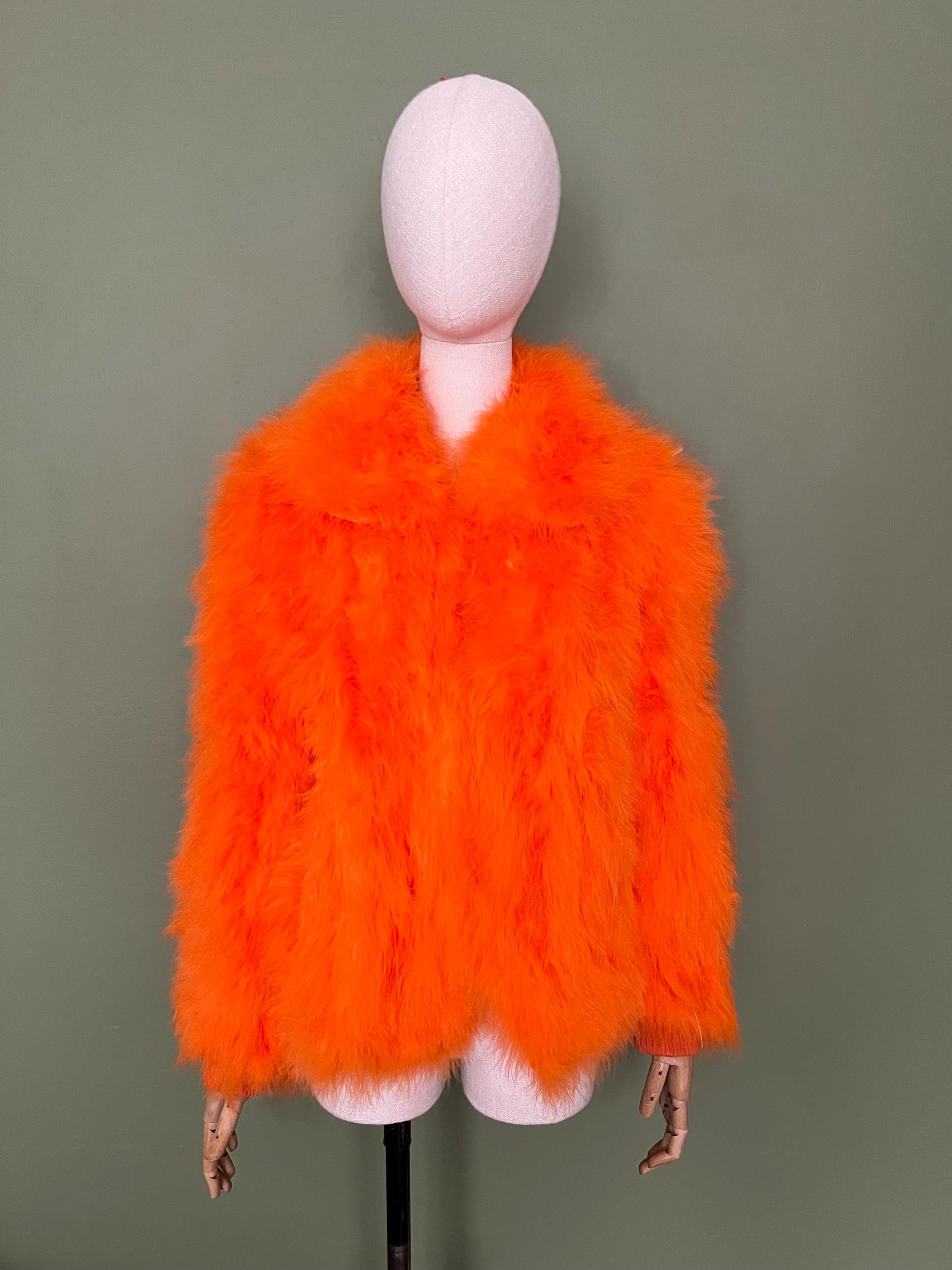 Fur Collar Topshop Marabou Feather Jacket Elegant Genuine Feather Bolero Jacket – Memphis Grand®