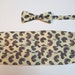 Bow Tie and Cummerbund, Paisley Tie Set, Cummerbund, Vintage Men's Wear, The Men's Shop, Accessories 