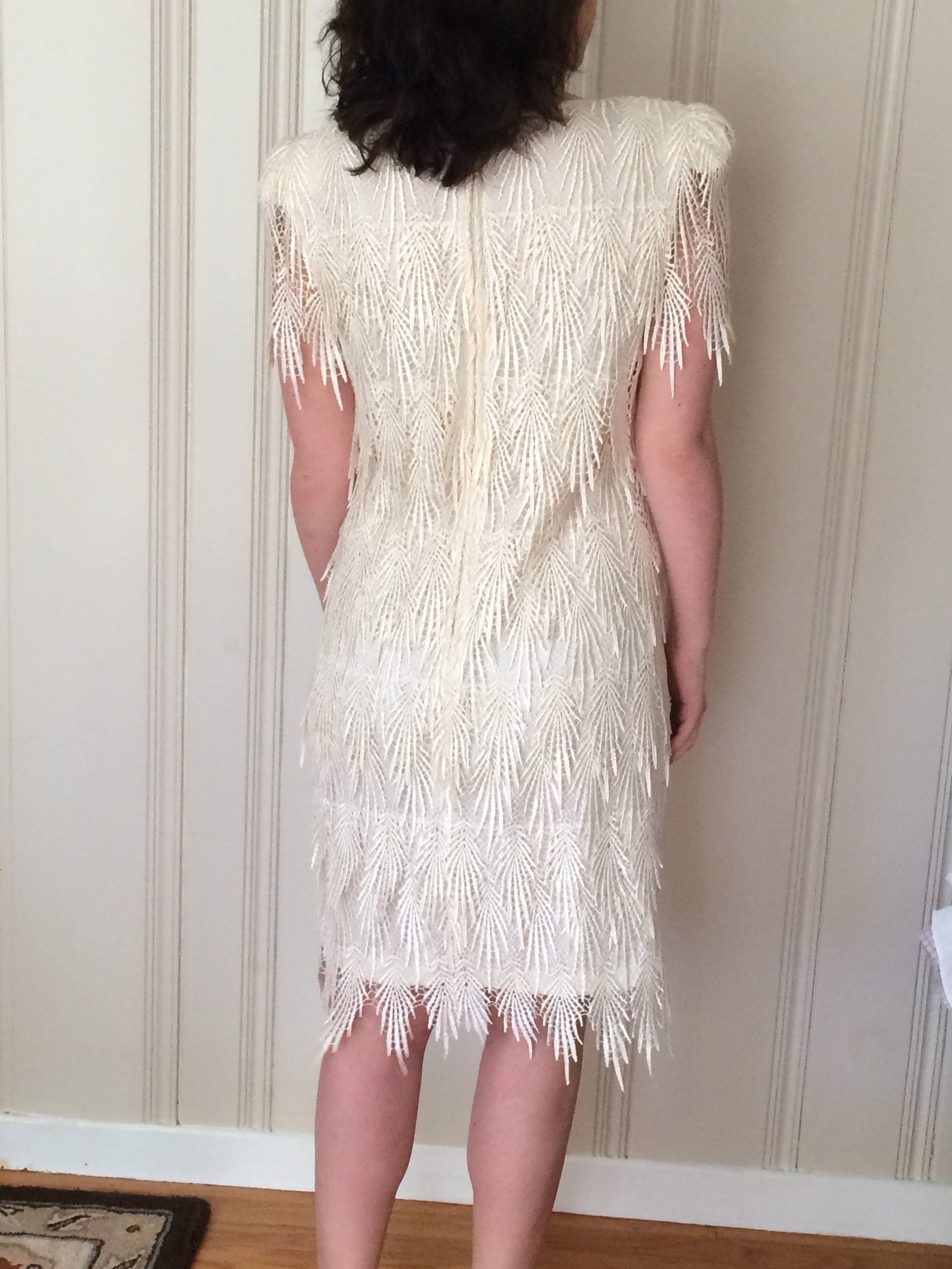 Kleinfeld's Wedding Dress, Lace Dress, Gatsby Cocktail Dress, Vintage
