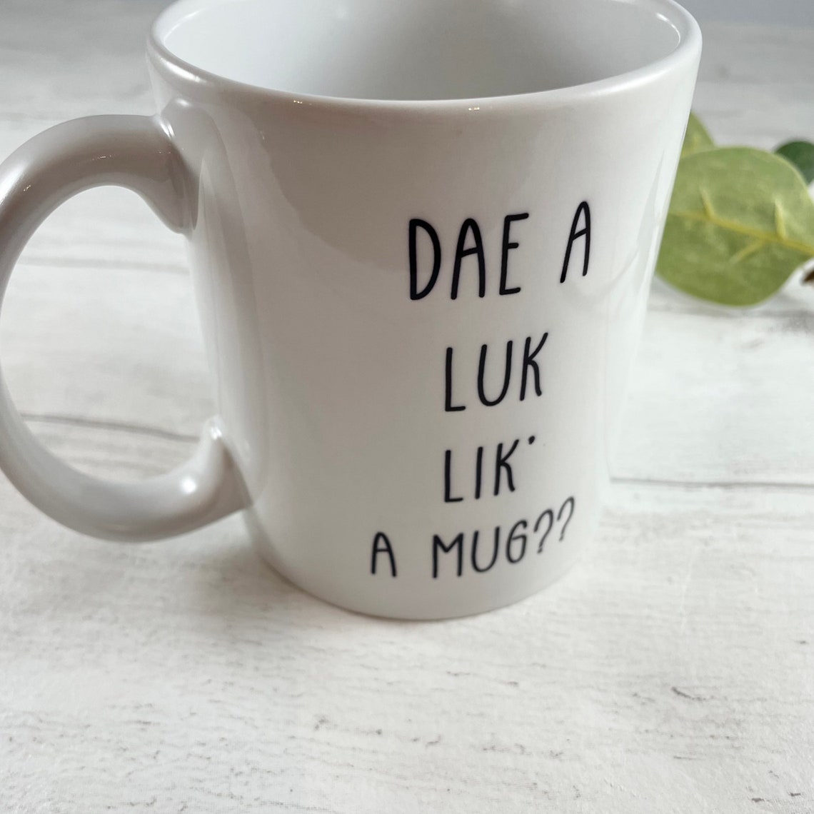 Funny Scottish Slang Mug Funny Scottish Mug Slang Mug Etsy