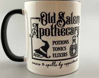 witchy mug - Halloween accessories - Salem coffee cup