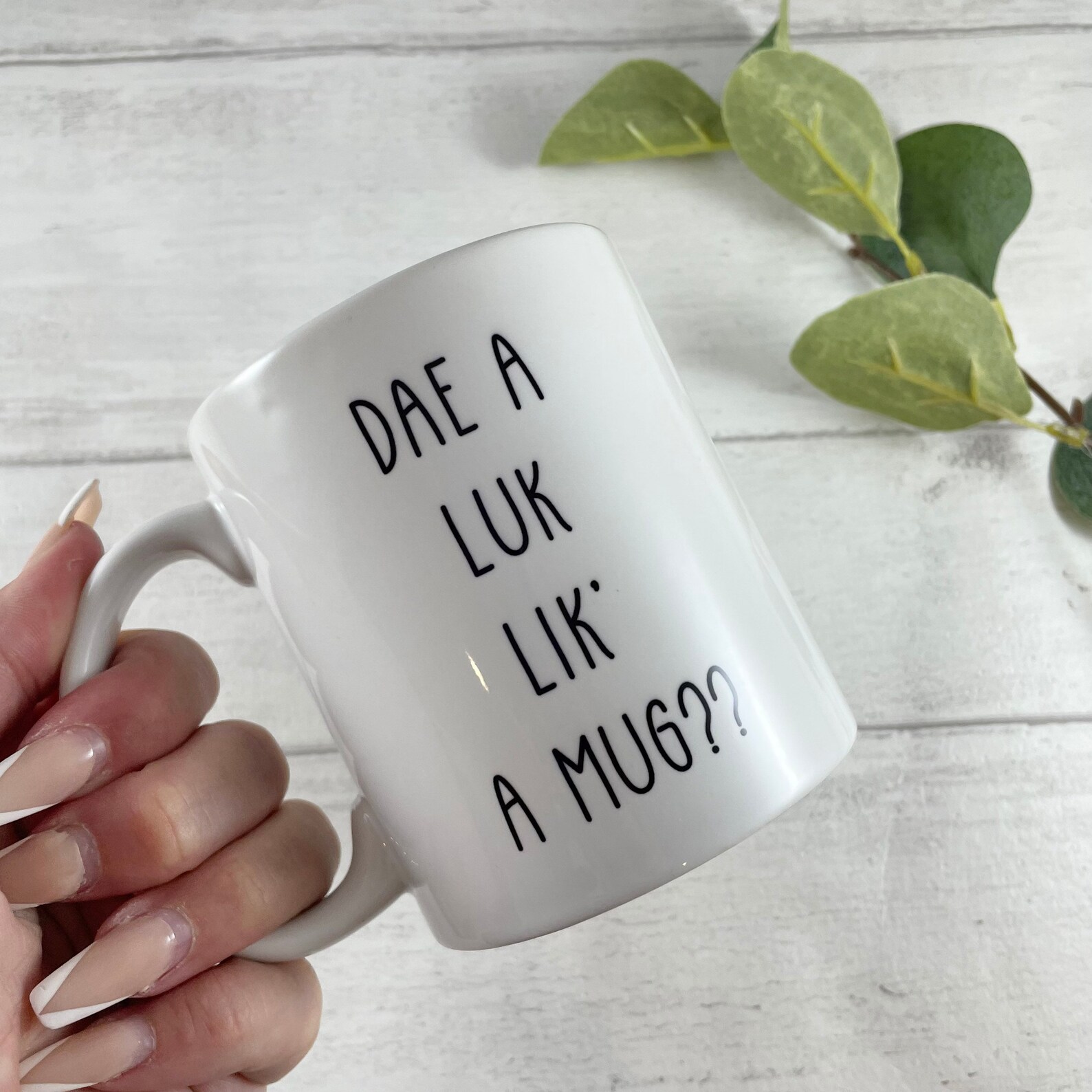 Funny Scottish Slang Mug Funny Scottish Mug Slang Mug Etsy