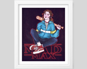 Mad Max - Stranger Things Print