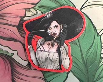 Lady Dimitrescu - Resident Evil Village Inspired Sticker