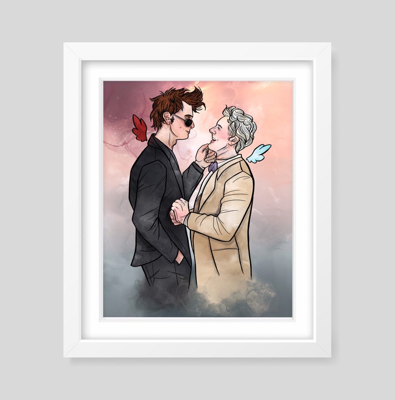 Ineffable Husbands Good Omens Print image 1