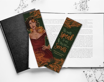 Mexican Gothic Inspired Bookmark