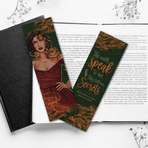 Mexican Gothic Inspired Bookmark