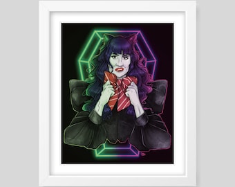 Nadja of Antipaxos - What We Do In The Shadows Print