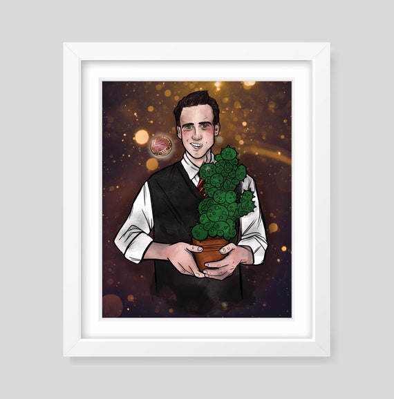 Neville Longbottom Harry Potter Print Etsy