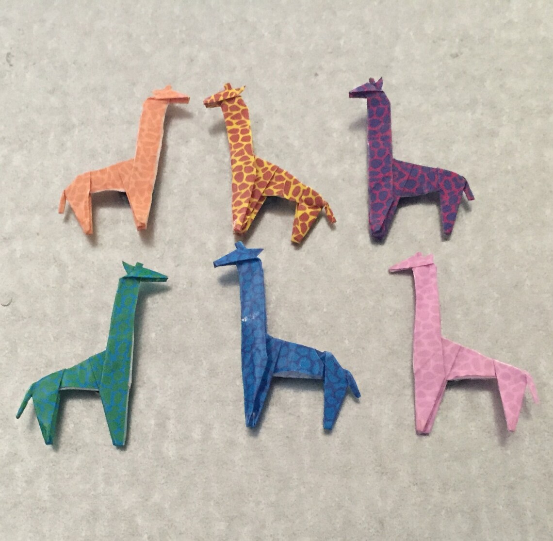 Origami Giraffe Magnet Giraffe Refrigerator Magnet Giraffe - Etsy