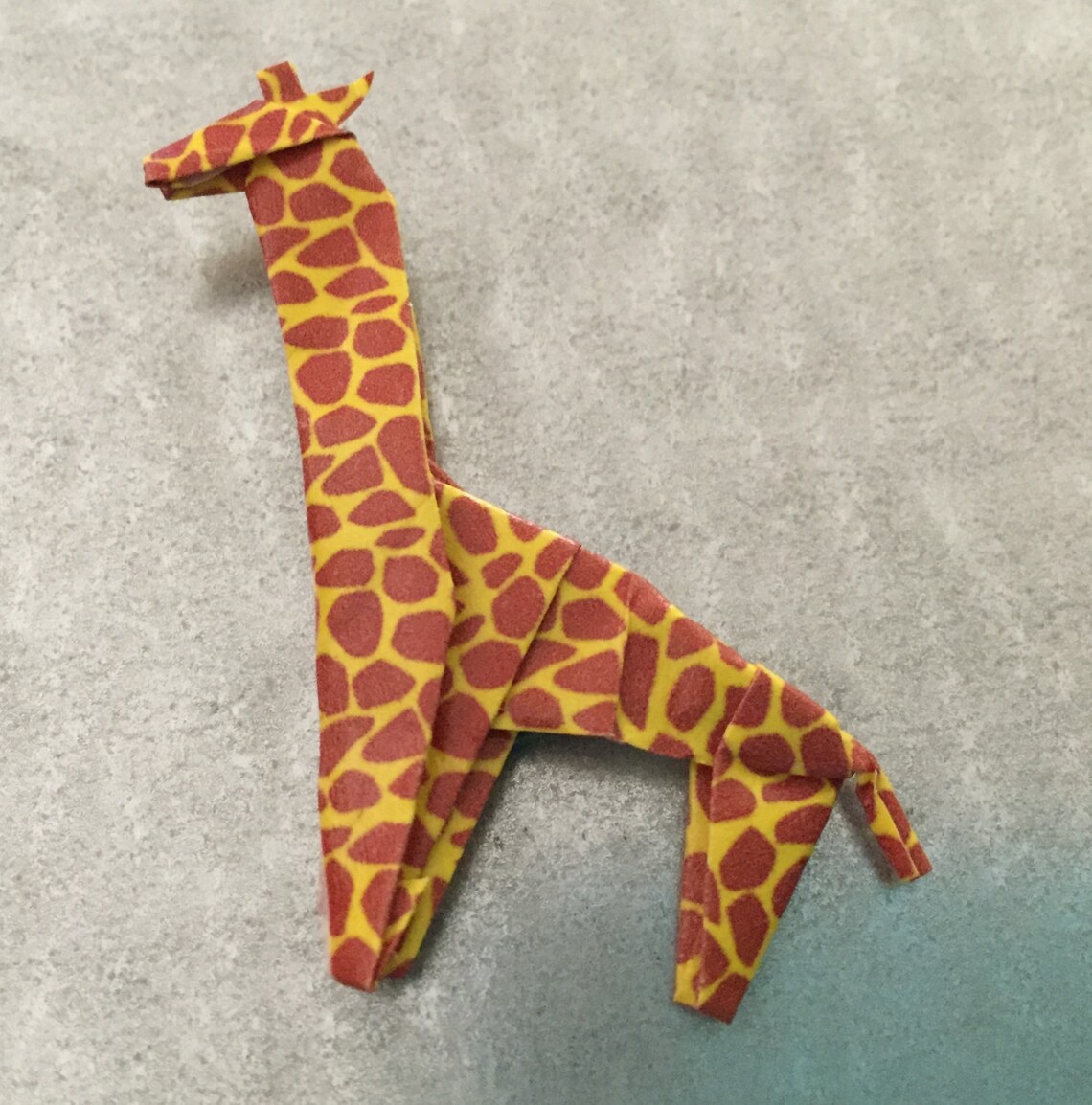 Origami Giraffe Magnet Giraffe Refrigerator Magnet Giraffe - Etsy