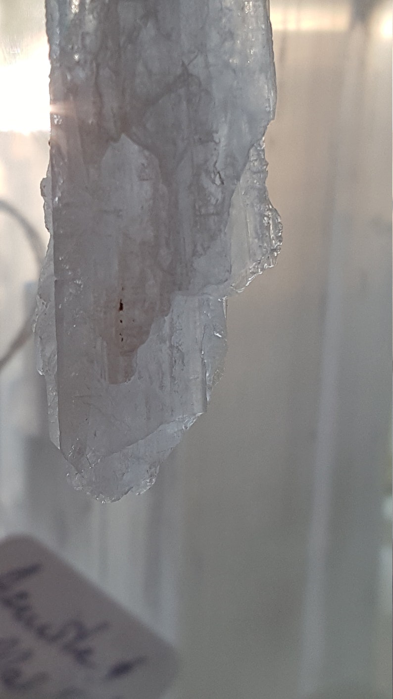 Celestite Healing with Clearing Crystal