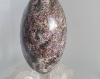Spiritual Wisdom Shiva lingam  Ruby~ Hypersthene ~Quartz ~Tourmaline