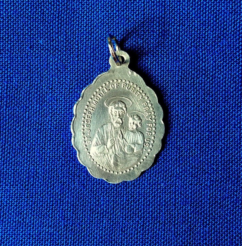 Pendant Angel Charm Guardian Angel Spiritual Charm Religious Pendant Saint Charm