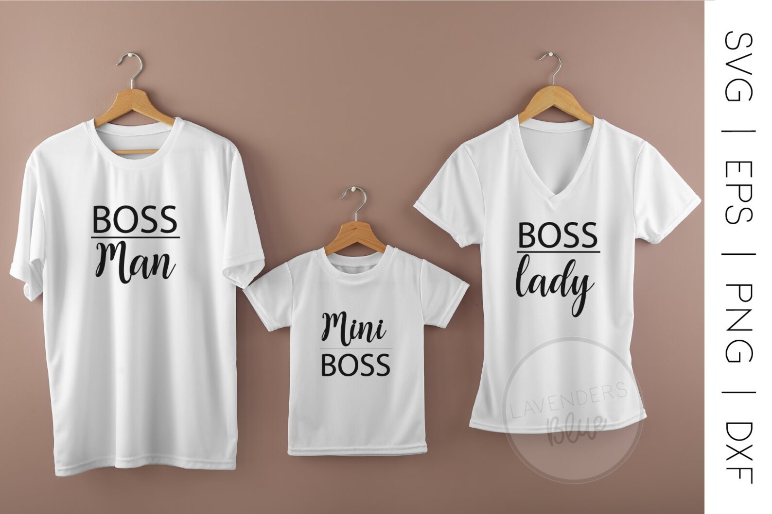 Boss Lady, Boss Man, Mini Boss Bundle svg eps dxf png Decal Design Cutting ...