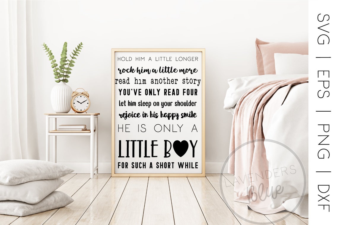 SVG Quotes Little Boy Quotes Baby Boy Quotes Svg Eps Etsy