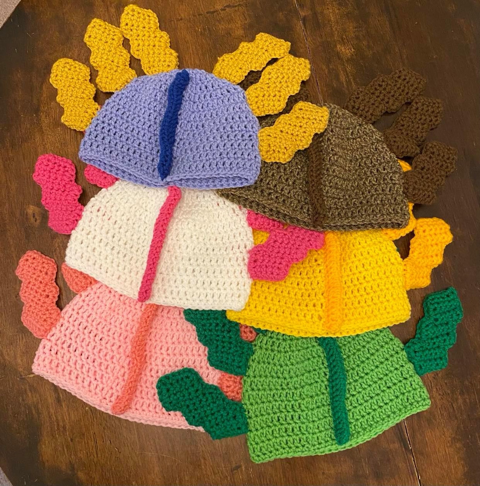 Minecraft Axolotl Beanie Crochet Pattern PDF Halloween Costume Etsy