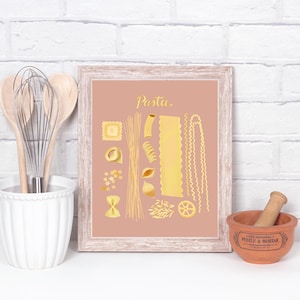 Kitchen Art/Pasta Print