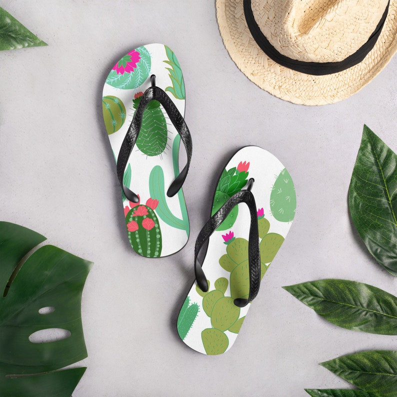 Cactus Flip-Flops