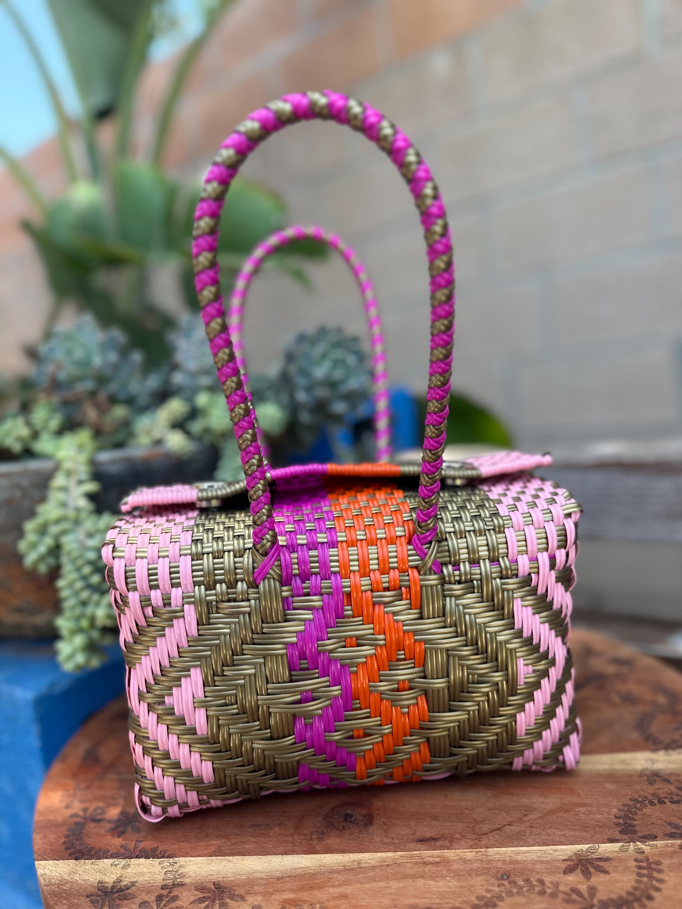 Lonchera Bolsas Artesanales Tejidas De PlÃ¡stico Precio Bolsas