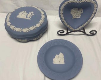 Wedgwood Jasper Ware England Blå prydnadsföremål & brickor