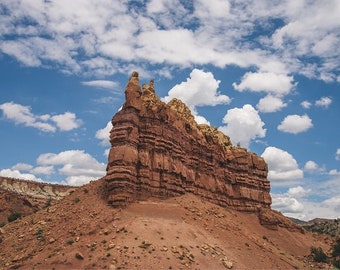Fotografía de Nuevo México, Foto de Nuevo México, Arte de Nuevo México, Arte de la Pared de montaña, Impresión fotográfica del paisaje suroeste, formación de rocas, Rancho Fantasma