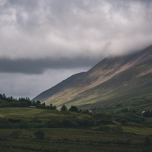 Ireland Wall Art, Ireland Photo, Ireland Landscape Photo, Ring of Kerry, Rolling Green Hills, Ireland Picture, Ireland Decor, Ireland Gifts