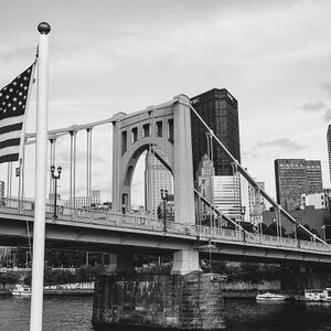 Pittsburgh Photo, Pittsburgh Photography, Pittsburgh Bridge, Pittsburgh Art Bridge, Pittsburgh Decor, Pittsburgh Print, Andy Warhol Bridge