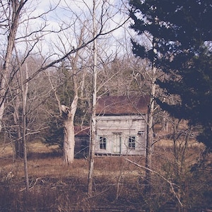 Altes Haus Foto, verlassenes Haus Bild, Holzhaus, Wand Kunst Home Dekor Farm Land rustikal, Missouri Landschaft, Landschaftsfotografie