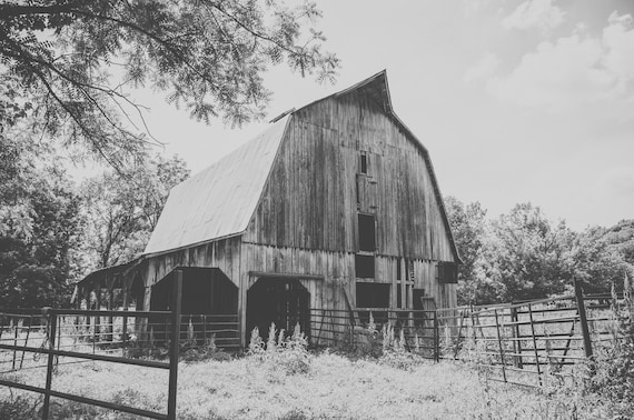 Old Barn Photography Home Decor Old Farm Country Rustic Wall Etsy