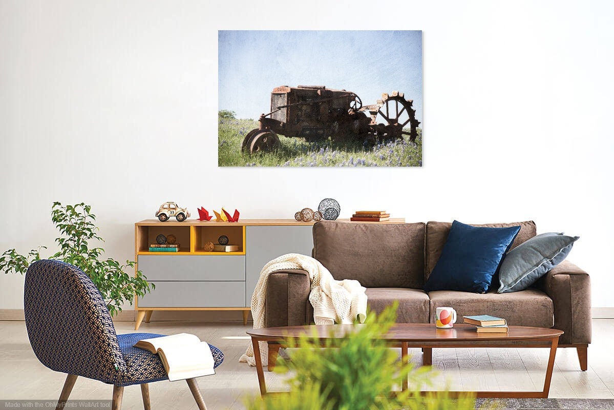 Case Tractor, Vintage Tractor Photo, Rustic Tractor, Antique, Classic ...