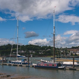 Irland Landschaft, Segelboot Foto, Waterford Irland, Irland, Irland See Bild, Irland Kunstdruck, Irland Foto, Segeln, Boot Bild