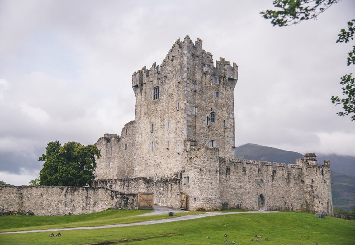 Ross Castle Photo, Ireland Landscape Photo, Killarney Ireland, Kerry ...