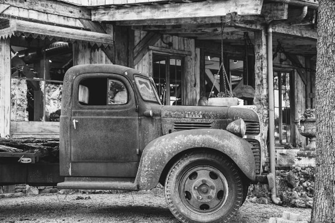 Dodge Pickup Photo, Rustic Dodge Ram, Old Dodge Truck, Antique, Classic ...