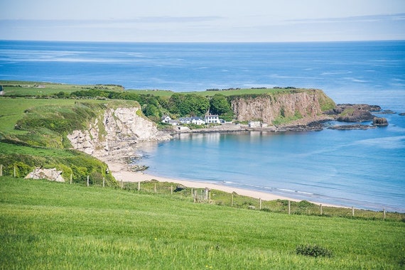 Northern Ireland Landscape Photo Irish Cottage Wild Atlantic Etsy Singapore