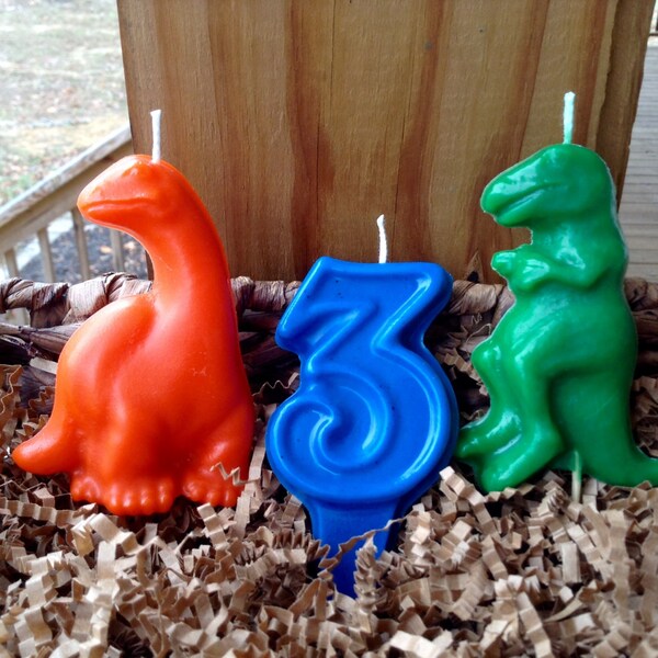 Jumbo dinosaur BIRTHDAY CAKE CANDLES 6.00