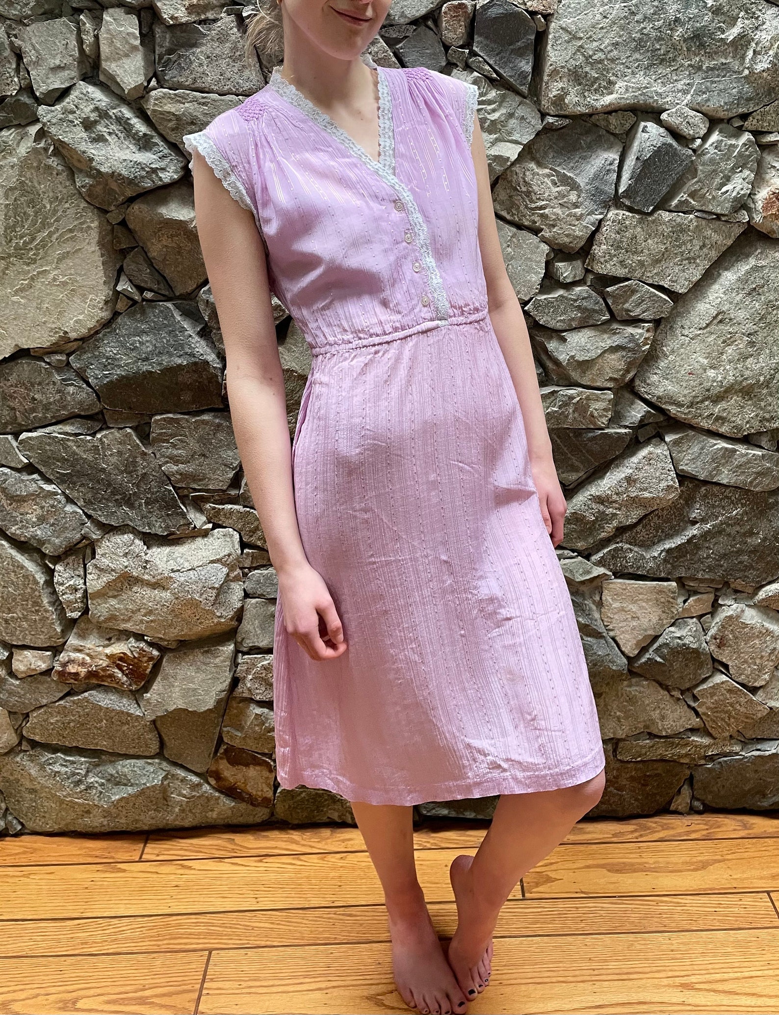 Lovely 1970s Vintage Pale Lavender Dress Made In Canada | Etsy